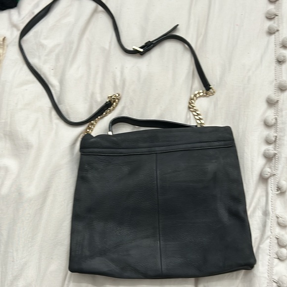 vintage kate spade black suede crossbody - Picture 2 of 5